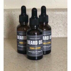 Cedar Citrus Beard Oil | Conditioning Beard Oil for Men | Natural Grooming